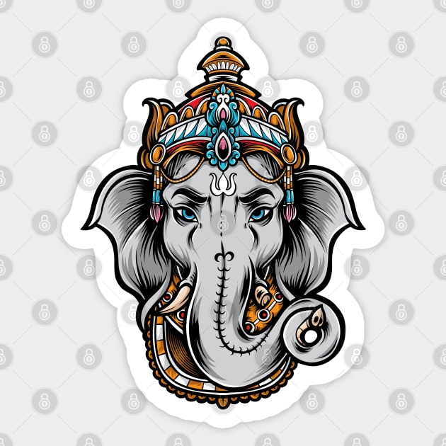 Ganesh Sticker by TambuStore